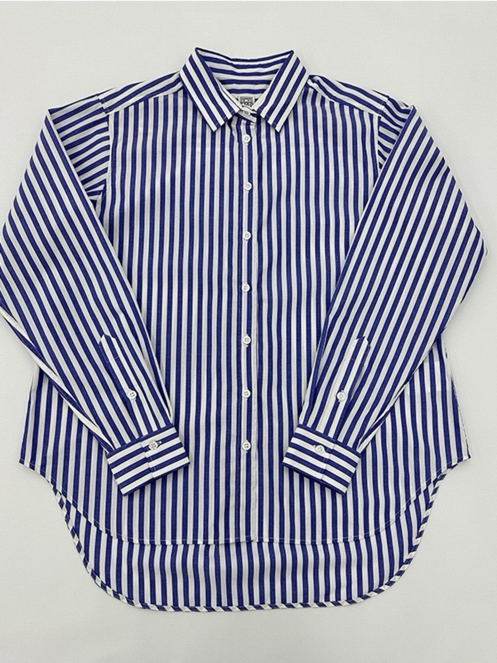 Toteme Classic Blue & White Shirt - Picture 5 of 10